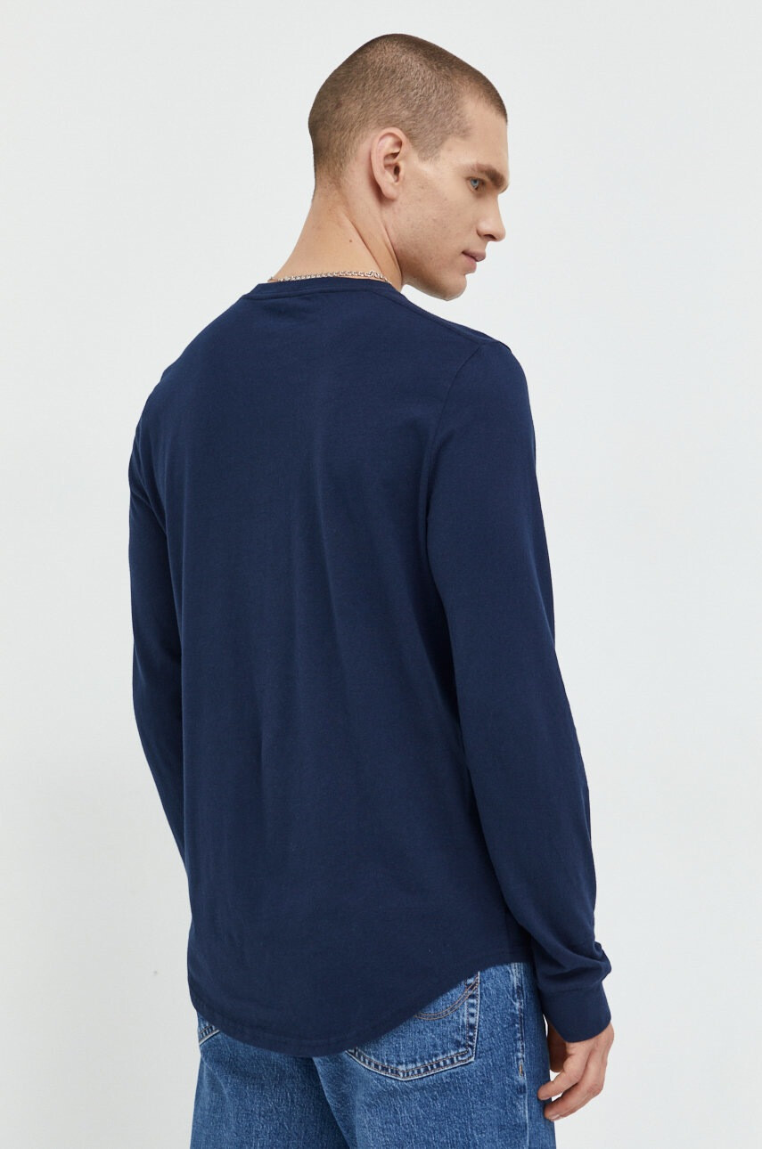 Hollister Co. Памучна блуза с дълги ръкави - Pepit.bg