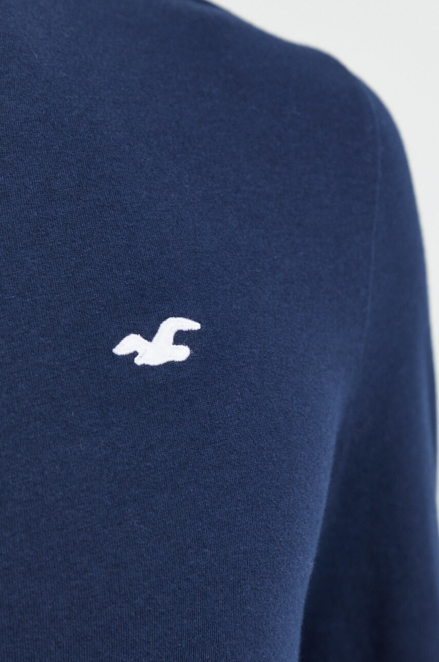 Hollister Co. Памучна блуза с дълги ръкави - Pepit.bg