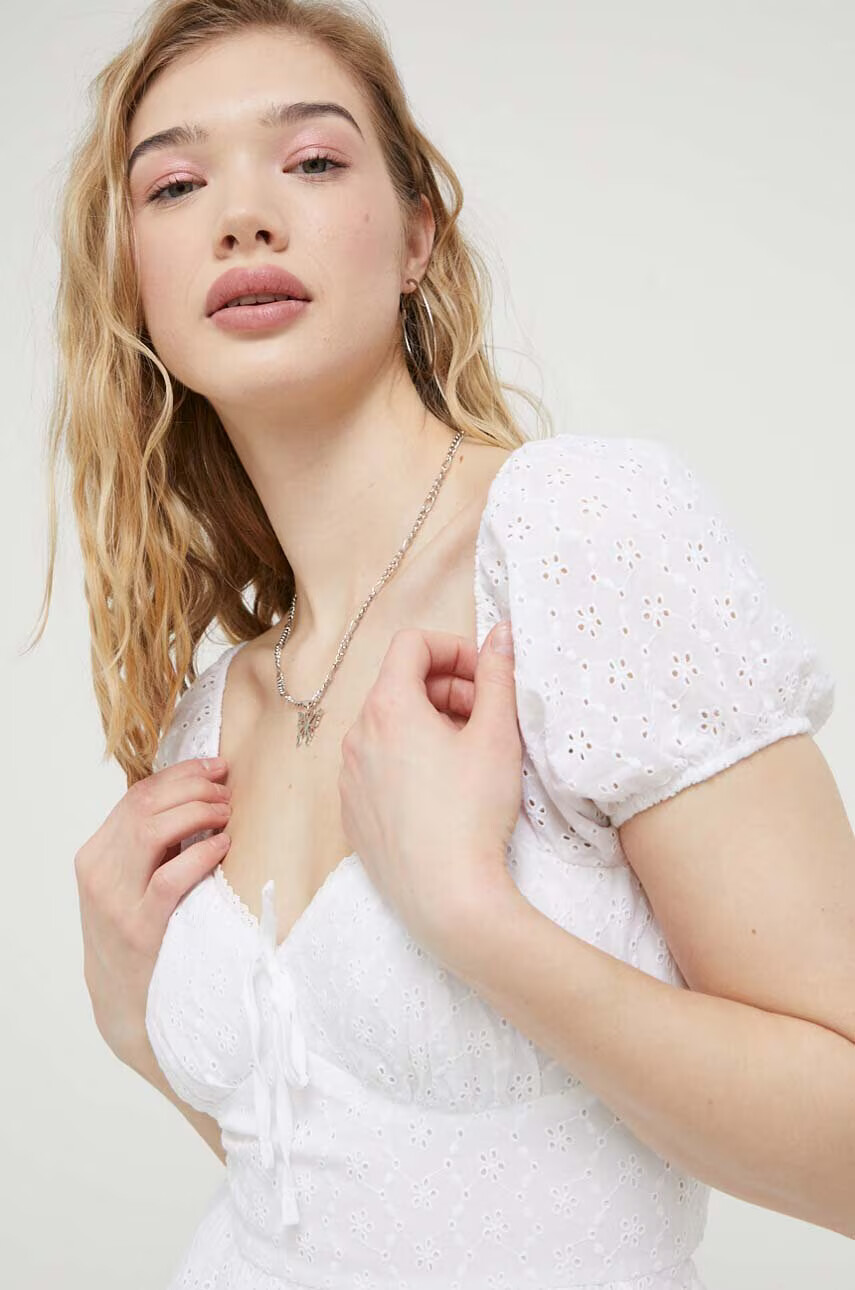 Hollister Co. Памучна рокля - Pepit.bg