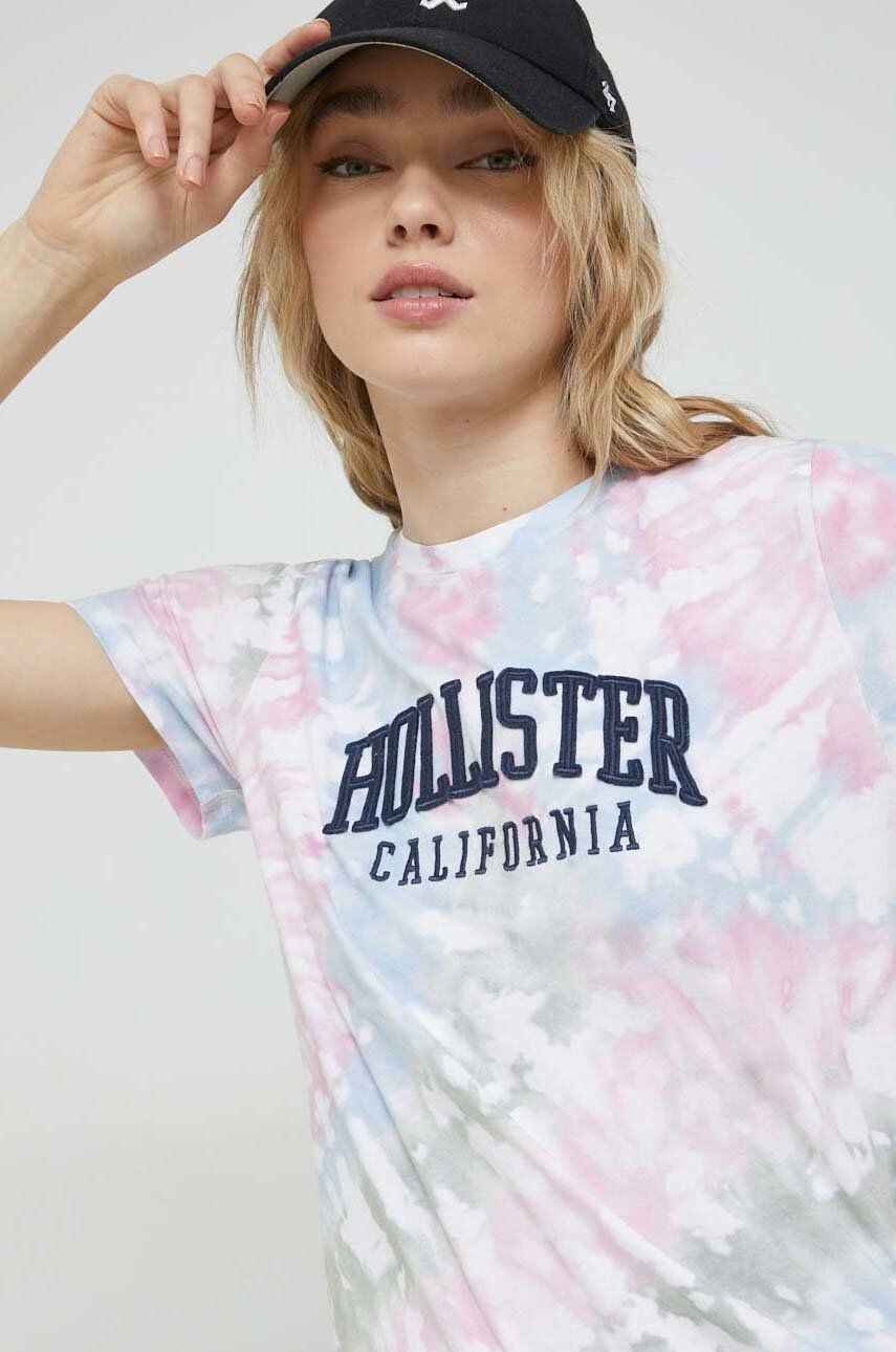 Hollister Co. Памучна тениска - Pepit.bg