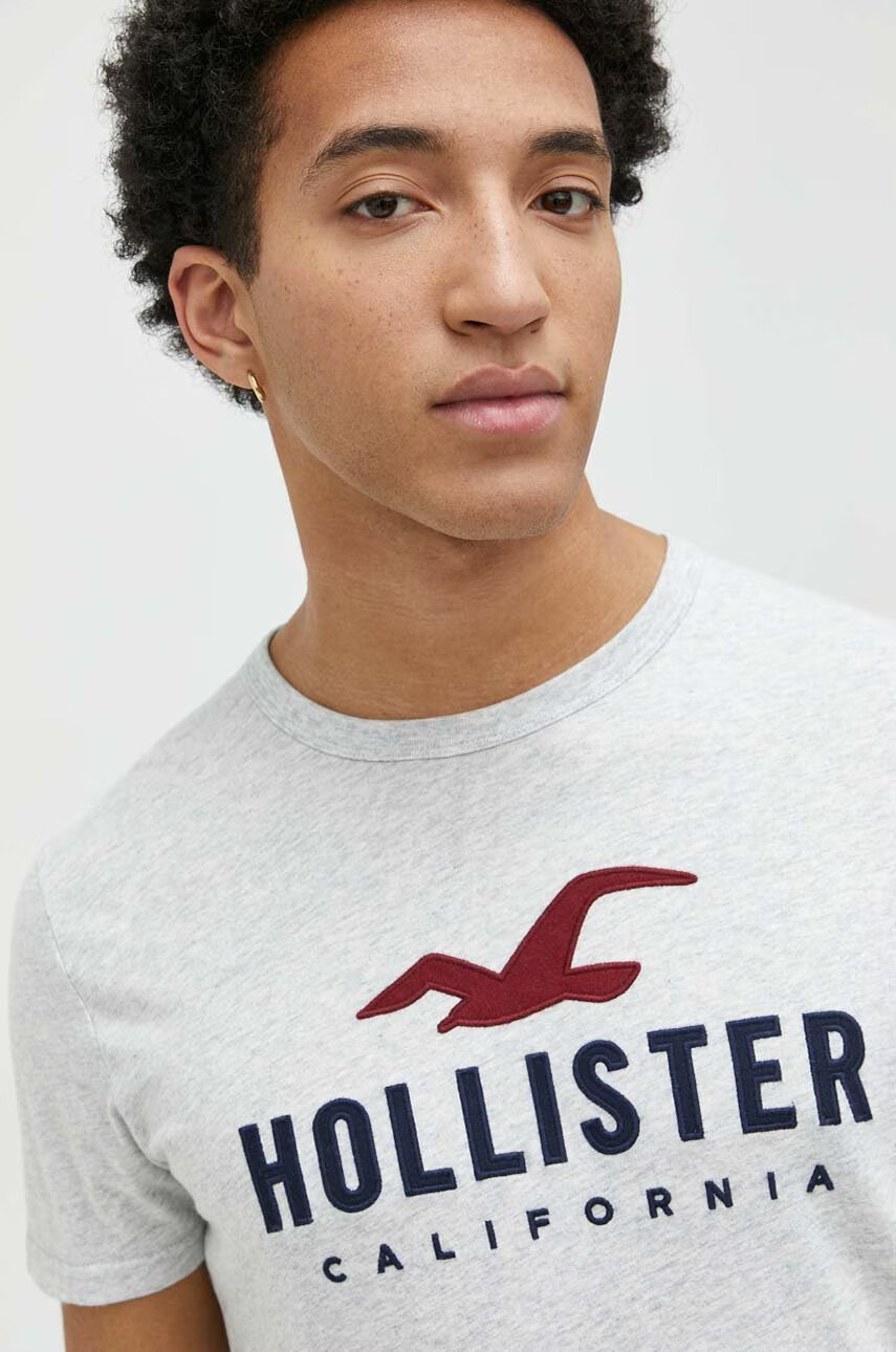 Hollister Co. Памучна тениска - Pepit.bg