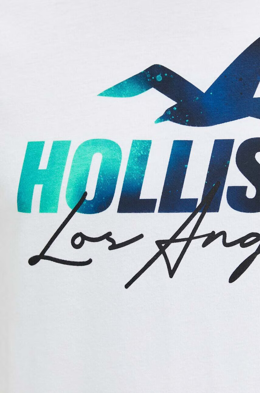 Hollister Co. Памучна тениска - Pepit.bg