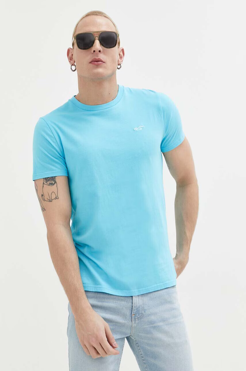 Hollister Co. Памучна тениска - Pepit.bg