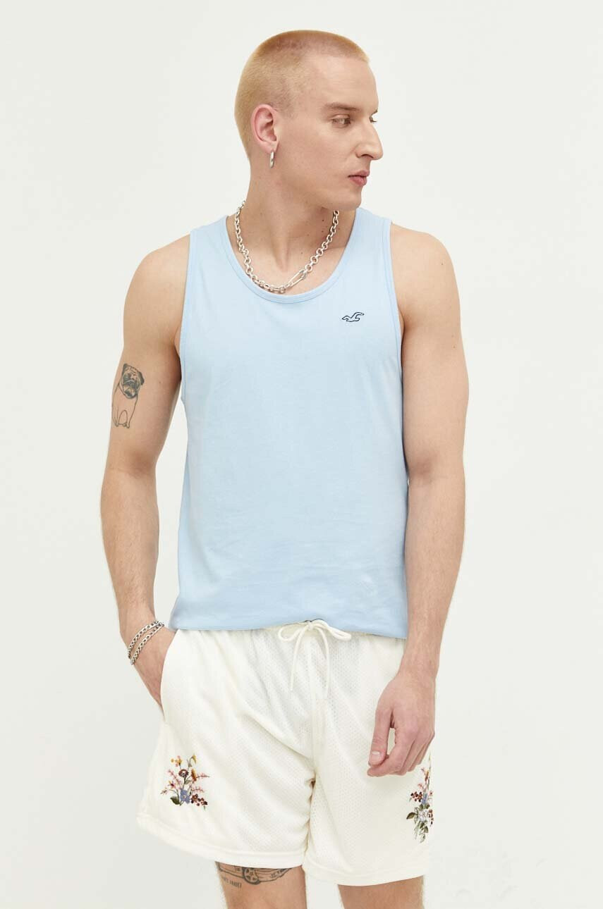 Hollister Co. Памучна тениска - Pepit.bg