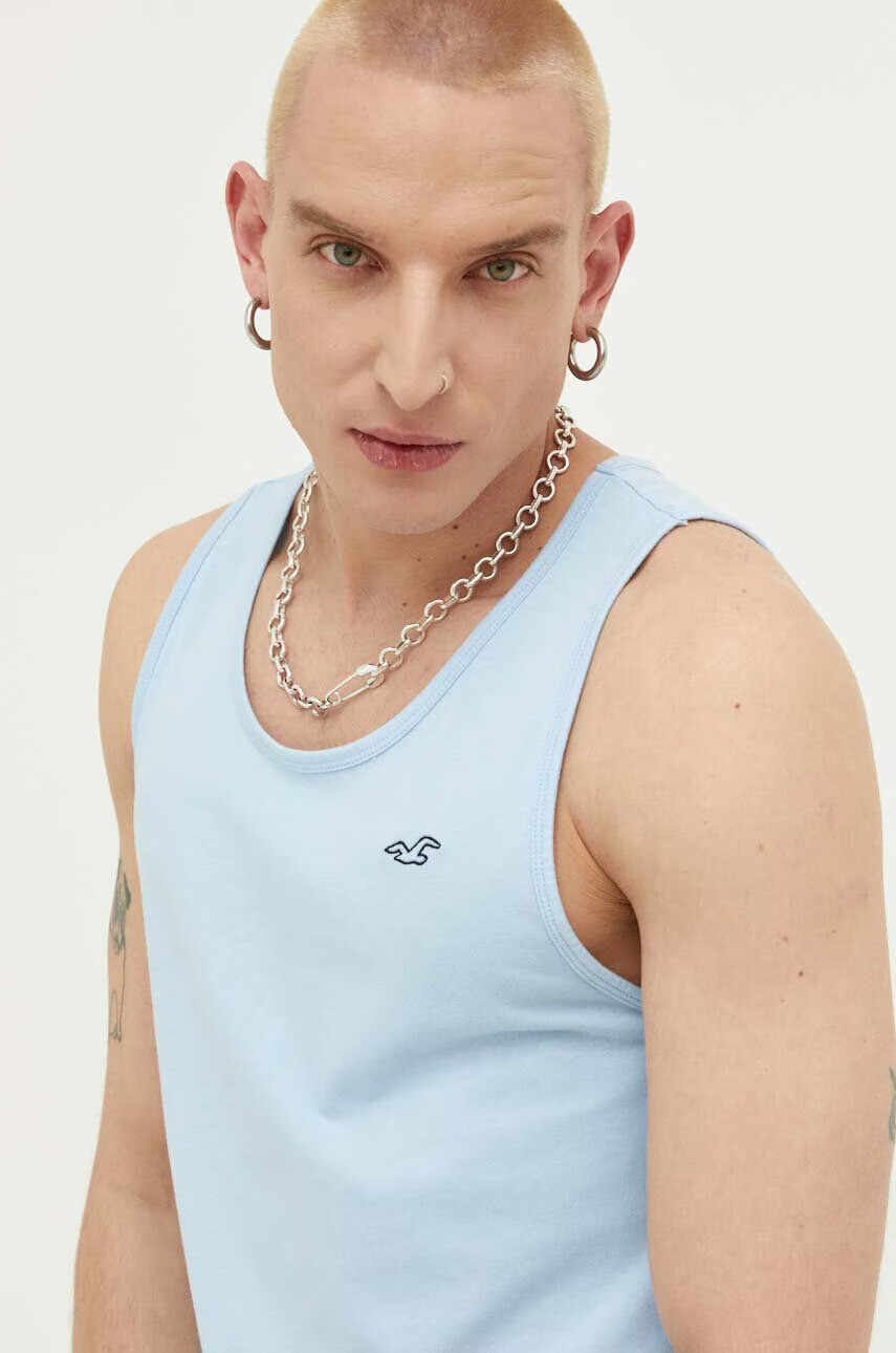 Hollister Co. Памучна тениска - Pepit.bg