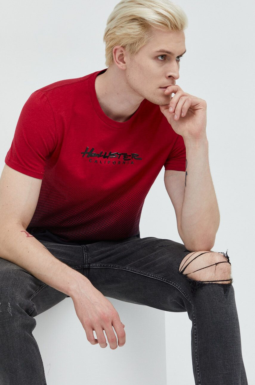 Hollister Co. Памучна тениска - Pepit.bg