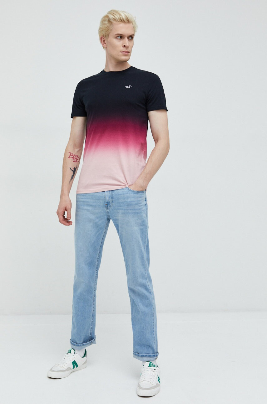 Hollister Co. Памучна тениска - Pepit.bg