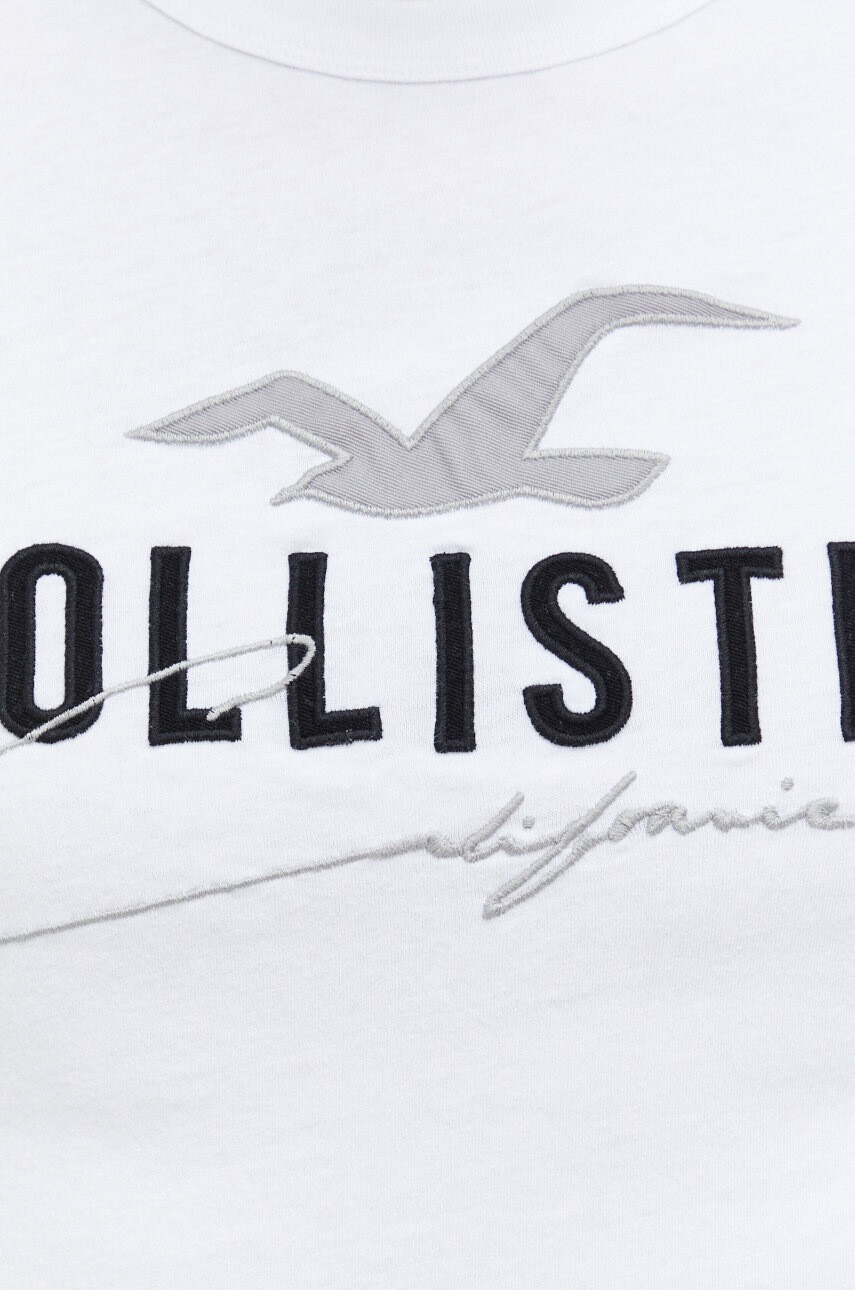 Hollister Co. Памучна тениска - Pepit.bg