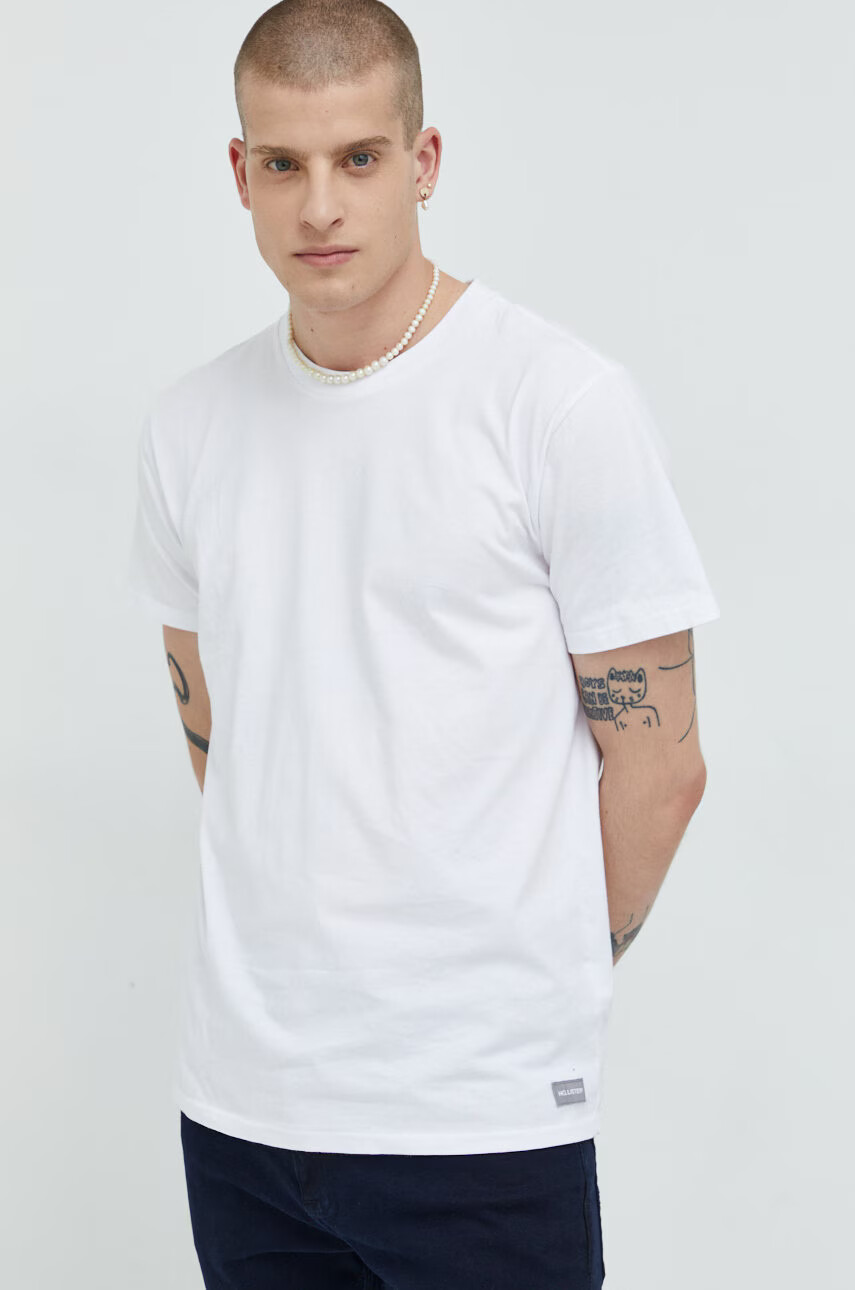 Hollister Co. Памучна тениска (3 броя) - Pepit.bg