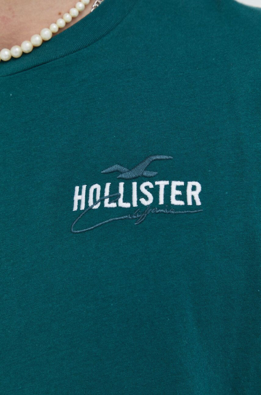 Hollister Co. Памучна тениска - Pepit.bg