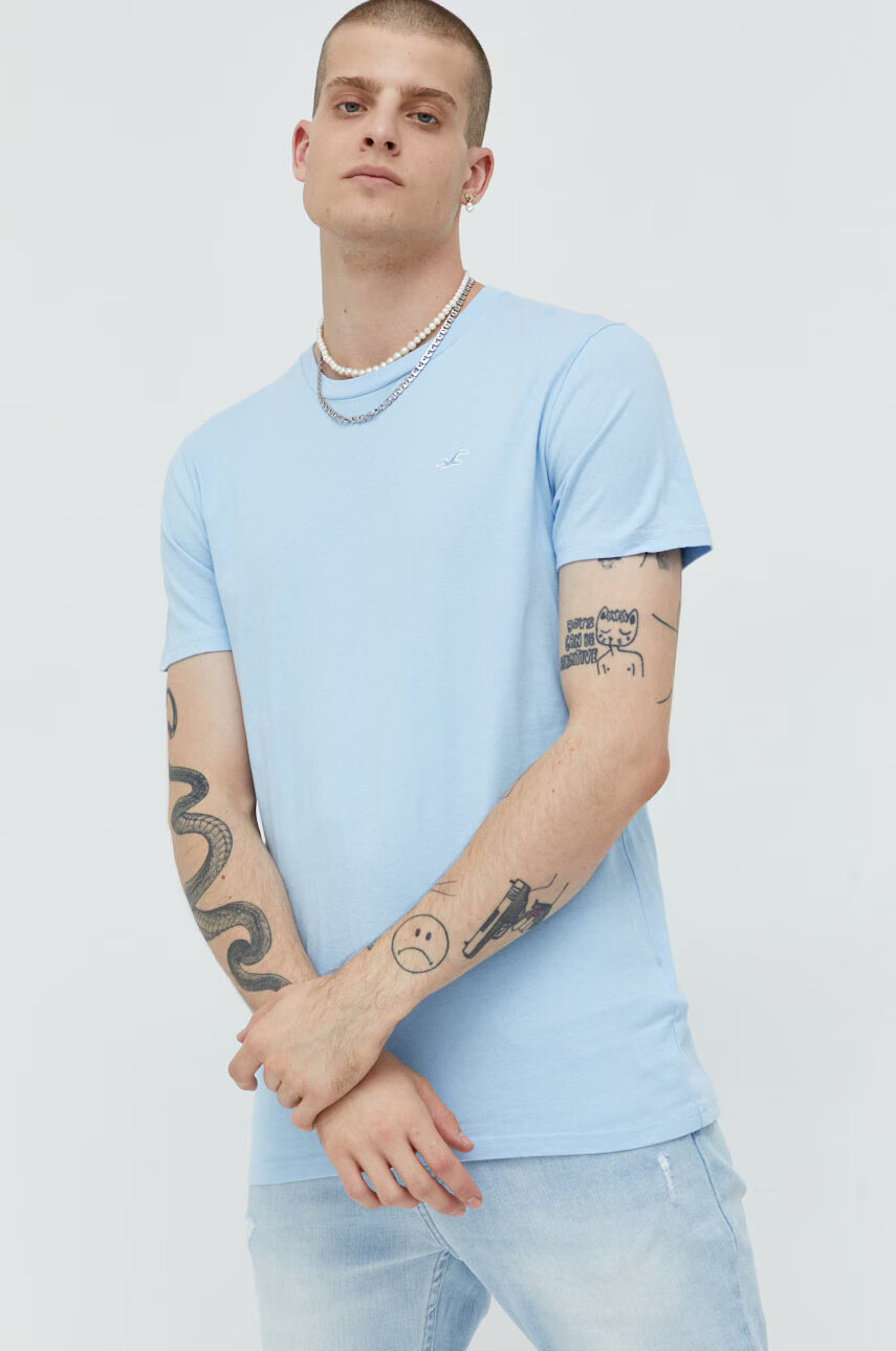 Hollister Co. Памучна тениска - Pepit.bg