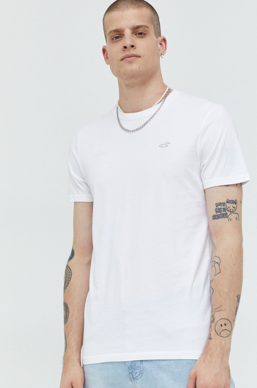 Hollister Co. Памучна тениска - Pepit.bg