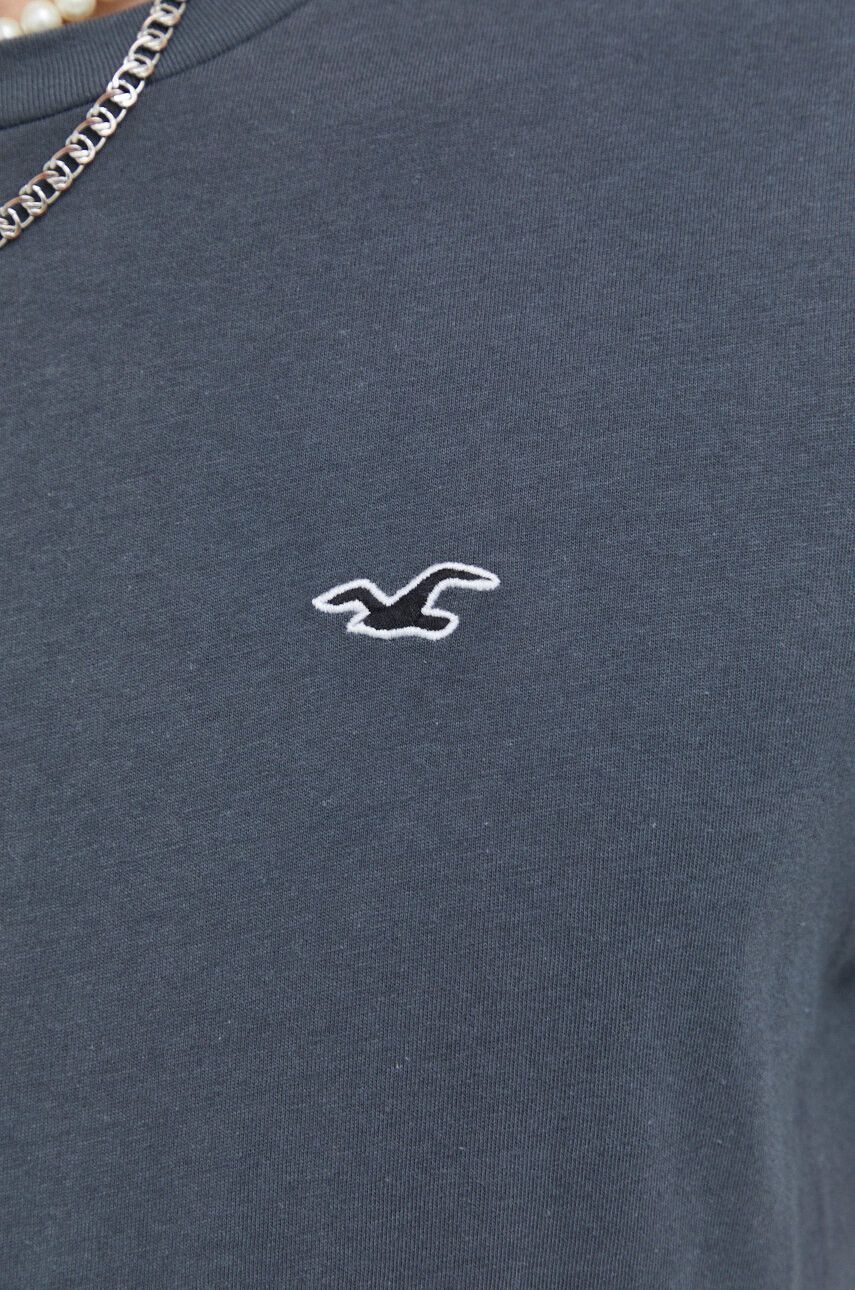 Hollister Co. Памучна тениска - Pepit.bg