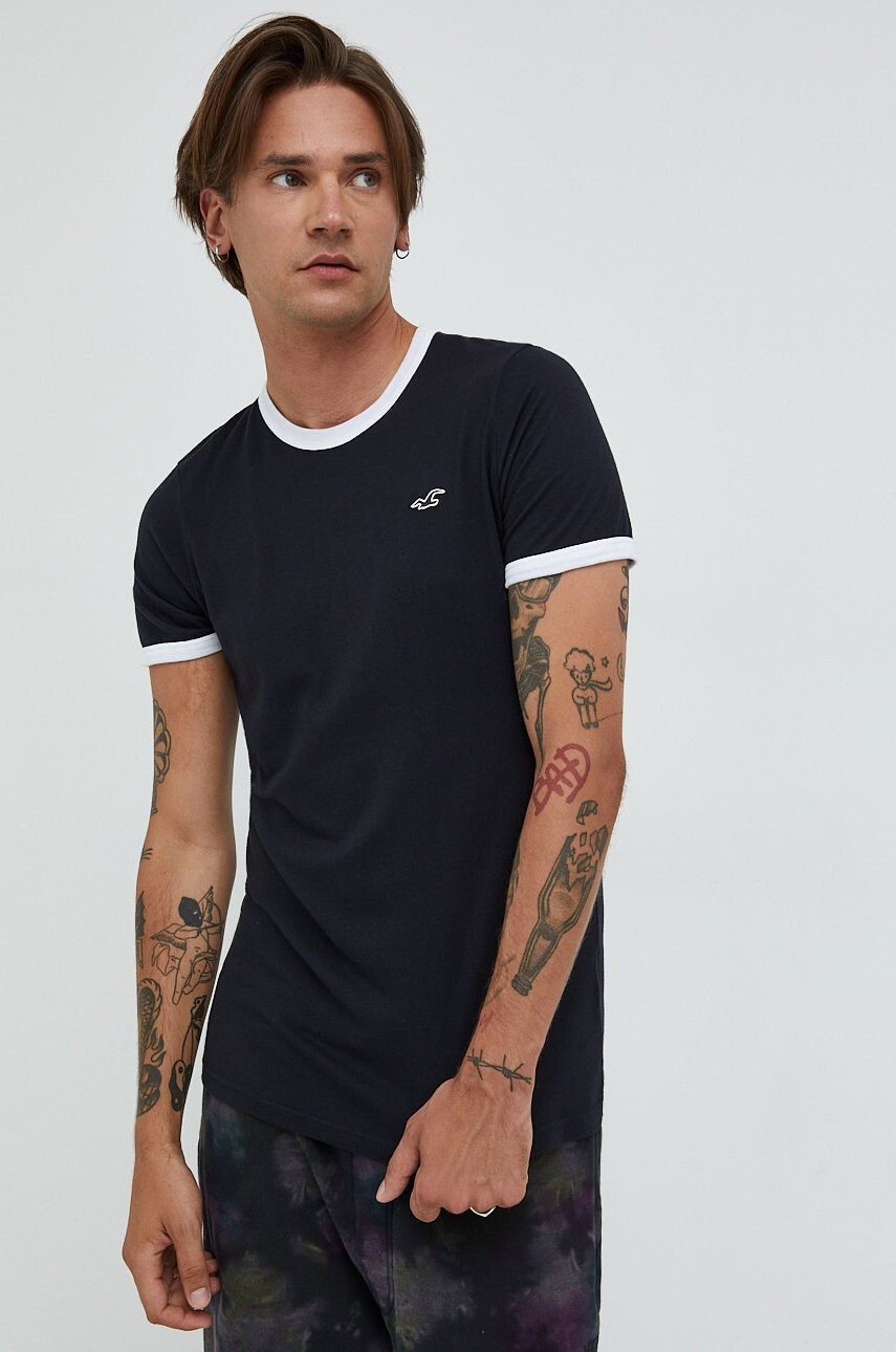 Hollister Co. Памучна тениска - Pepit.bg