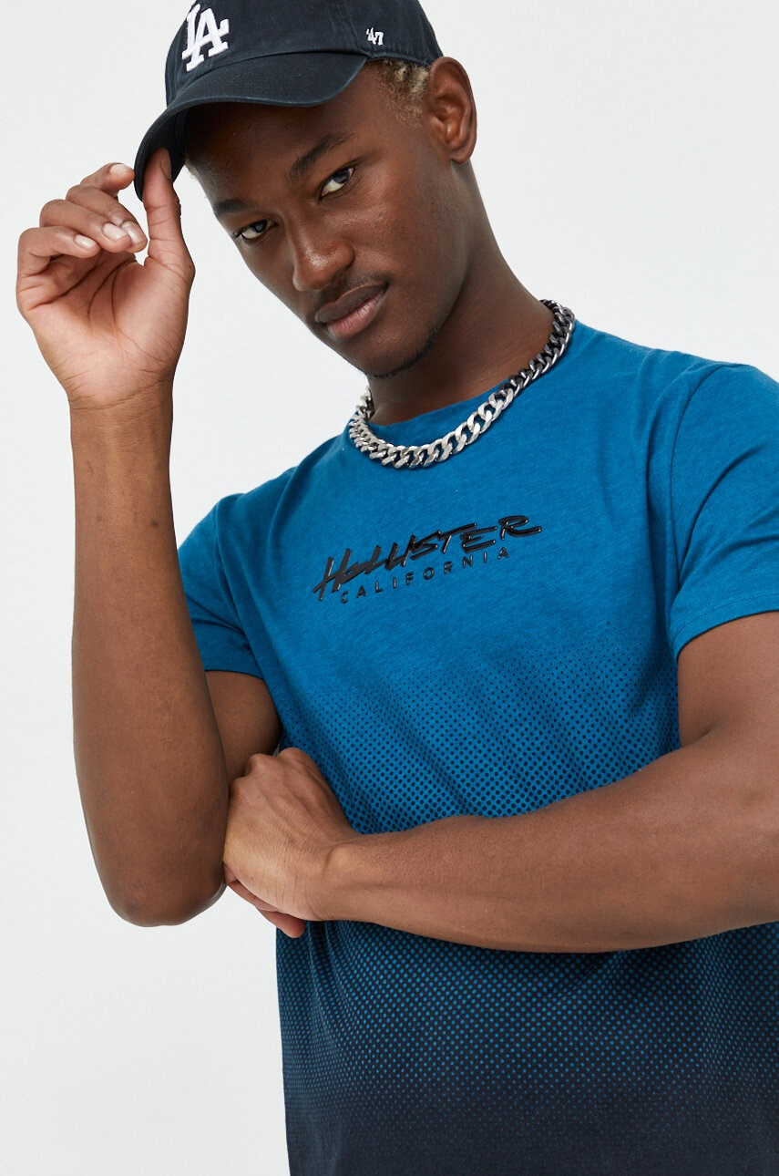 Hollister Co. Памучна тениска - Pepit.bg