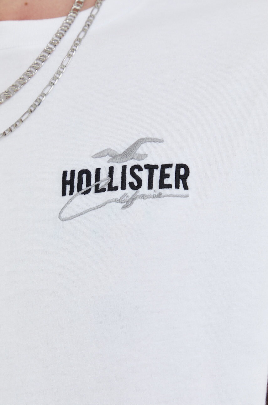 Hollister Co. Памучна тениска - Pepit.bg