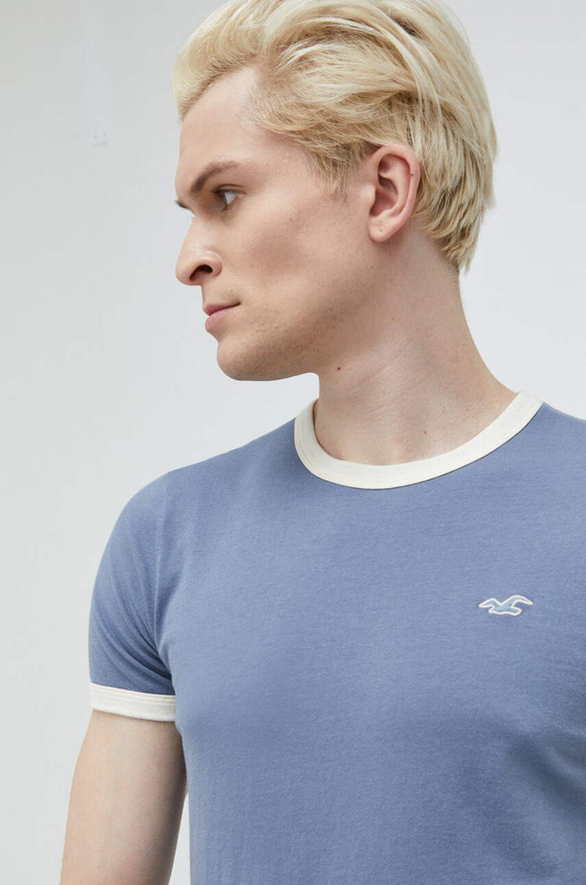 Hollister Co. Памучна тениска - Pepit.bg