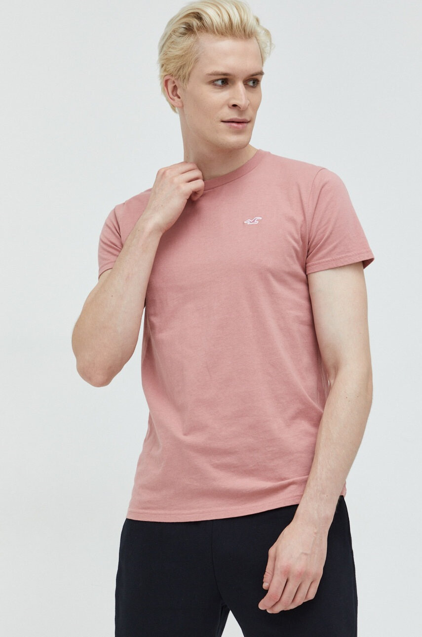 Hollister Co. Памучна тениска - Pepit.bg