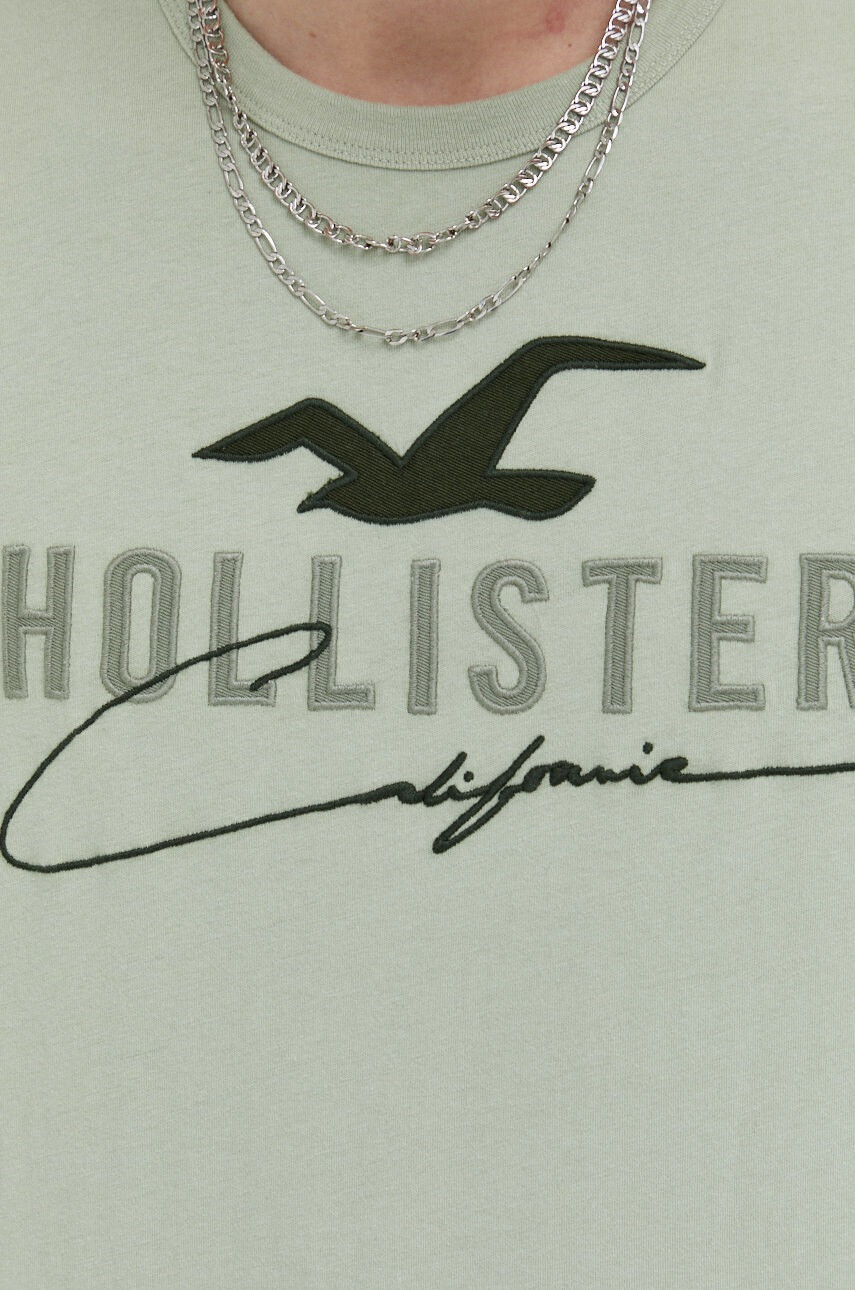 Hollister Co. Памучна тениска - Pepit.bg