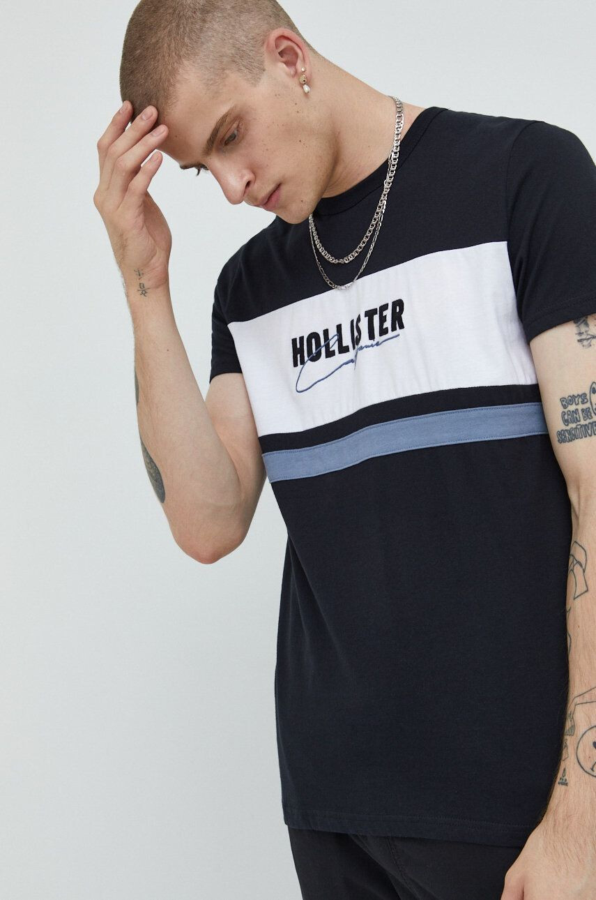 Hollister Co. Памучна тениска - Pepit.bg