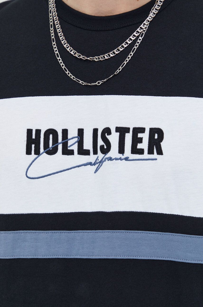 Hollister Co. Памучна тениска - Pepit.bg