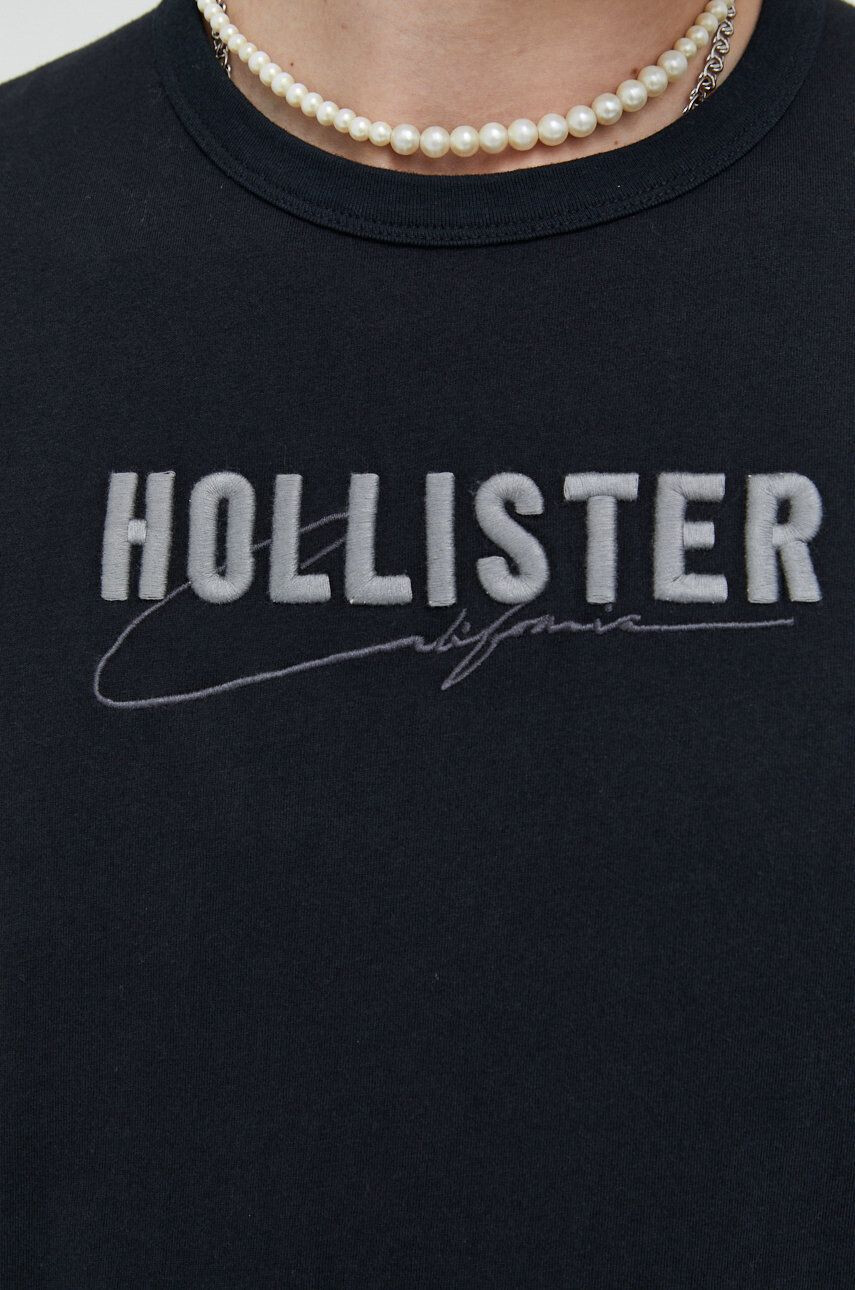 Hollister Co. Памучна тениска - Pepit.bg