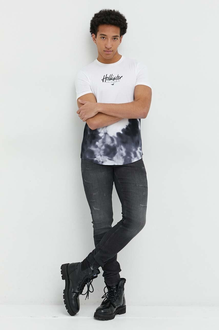 Hollister Co. Памучна тениска - Pepit.bg