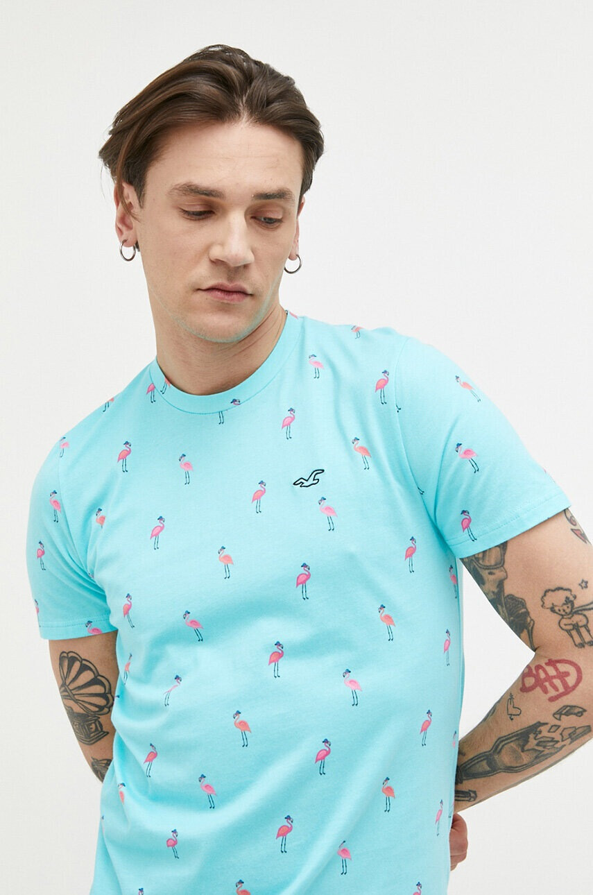 Hollister Co. Памучна тениска - Pepit.bg