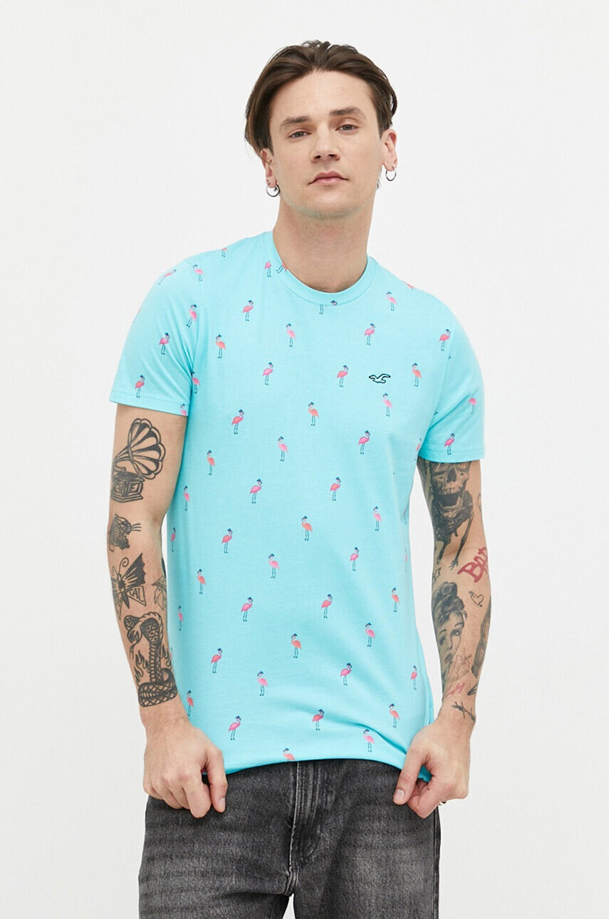 Hollister Co. Памучна тениска - Pepit.bg