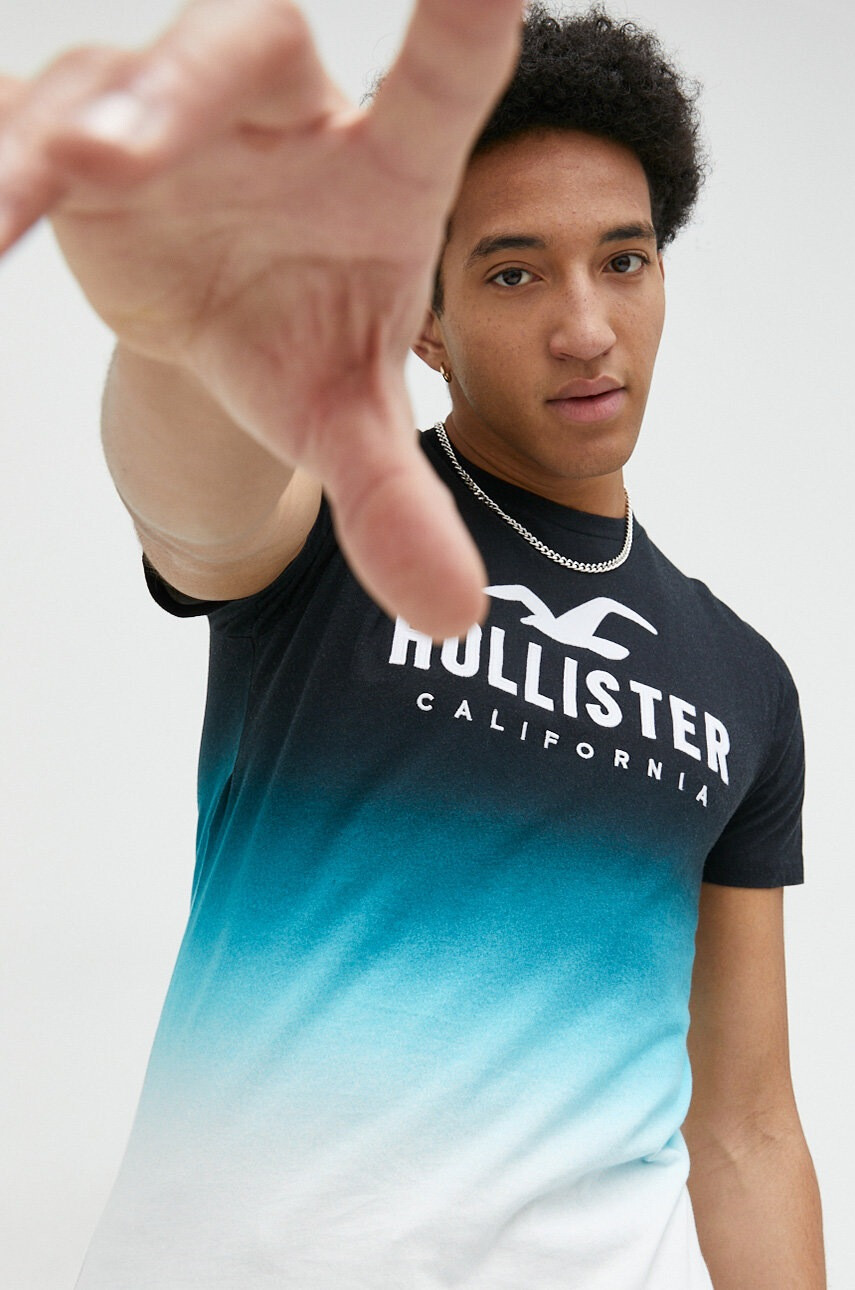 Hollister Co. Памучна тениска - Pepit.bg