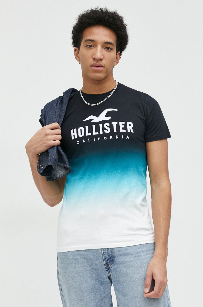 Hollister Co. Памучна тениска - Pepit.bg