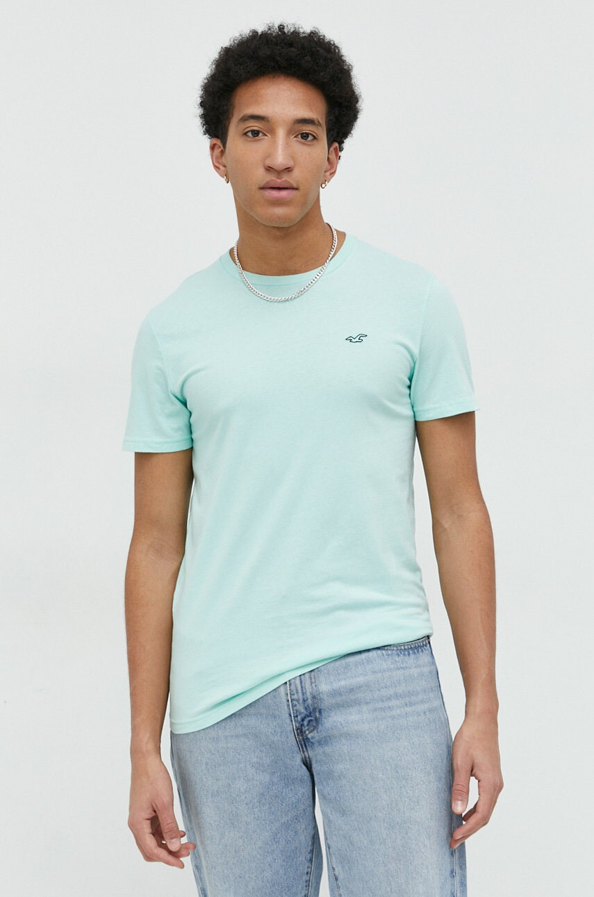 Hollister Co. Памучна тениска - Pepit.bg