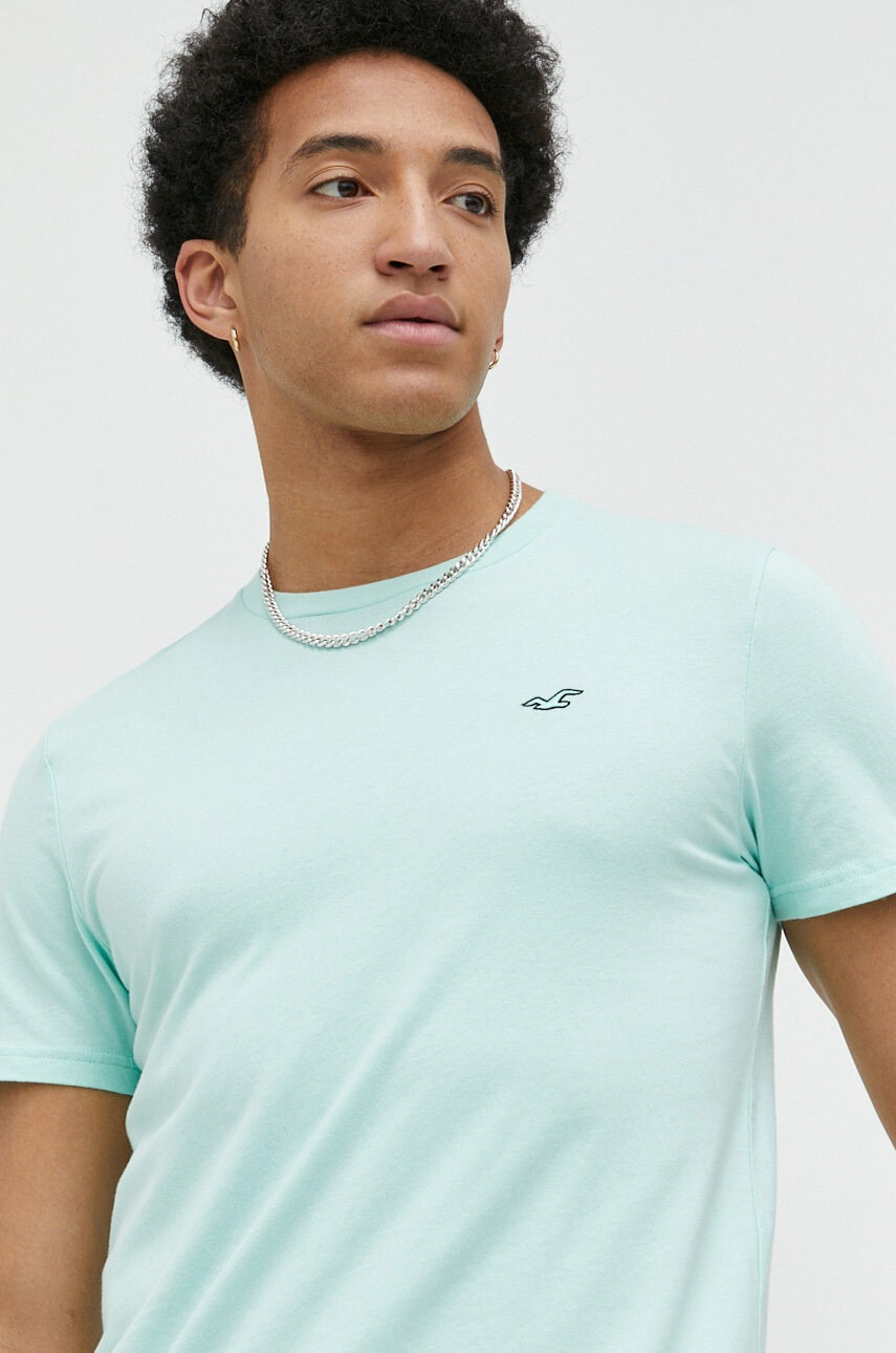 Hollister Co. Памучна тениска - Pepit.bg