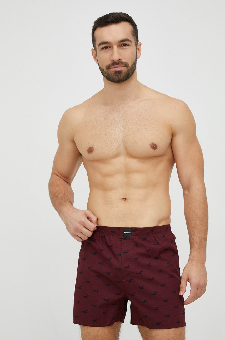 Hollister Co. Памучни Боксерки (4 броя) - Pepit.bg
