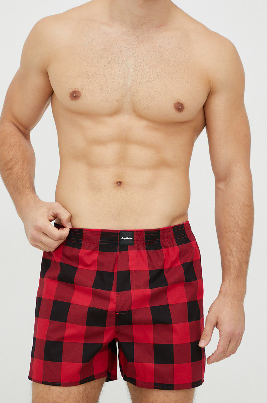 Hollister Co. Памучни Боксерки (4 броя) - Pepit.bg