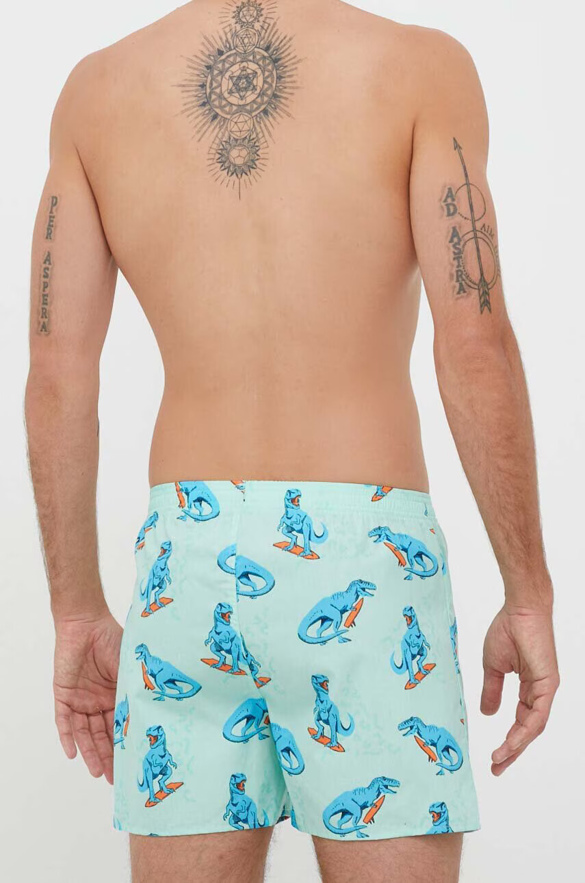 Hollister Co. Памучни боксерки (5 броя) в черно - Pepit.bg