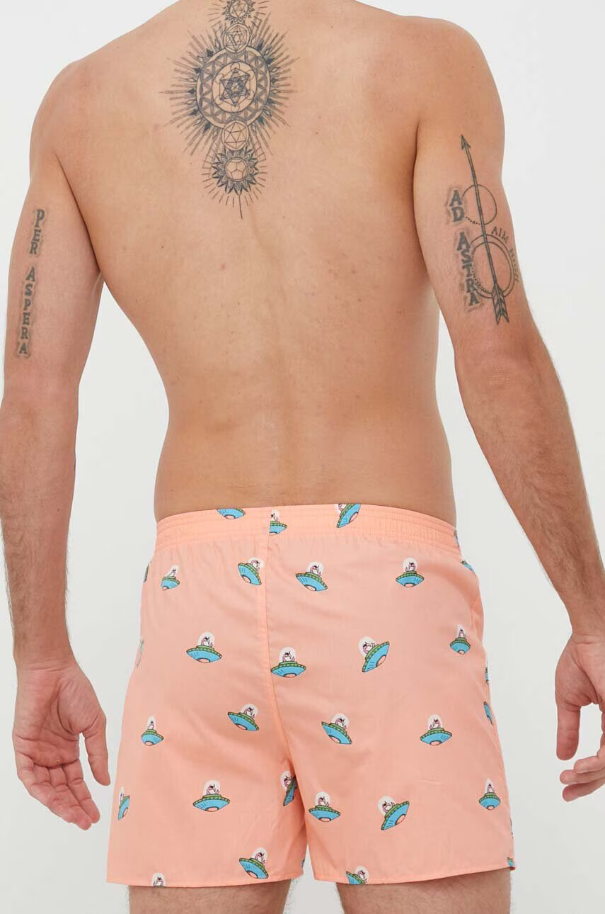 Hollister Co. Памучни боксерки (5 броя) в черно - Pepit.bg