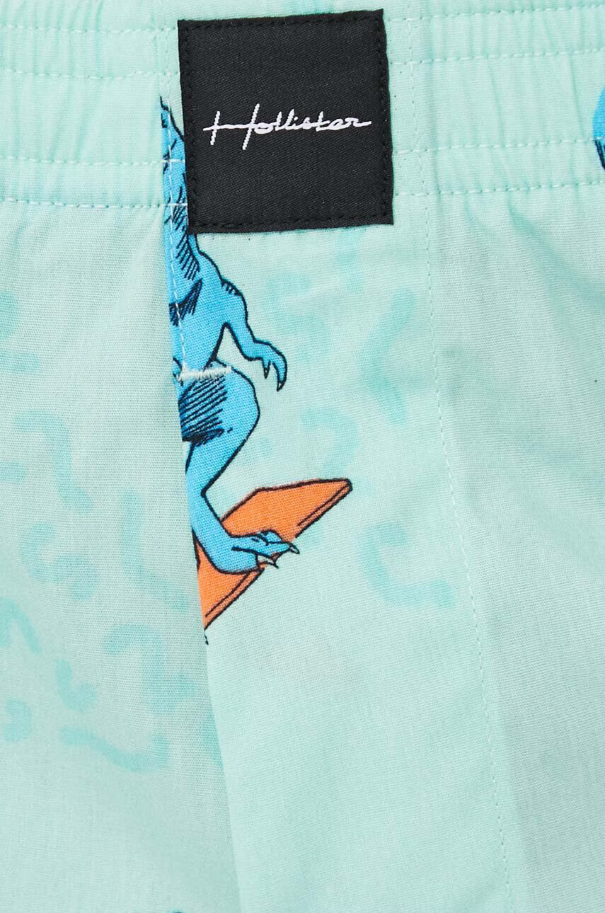 Hollister Co. Памучни боксерки (5 броя) в черно - Pepit.bg
