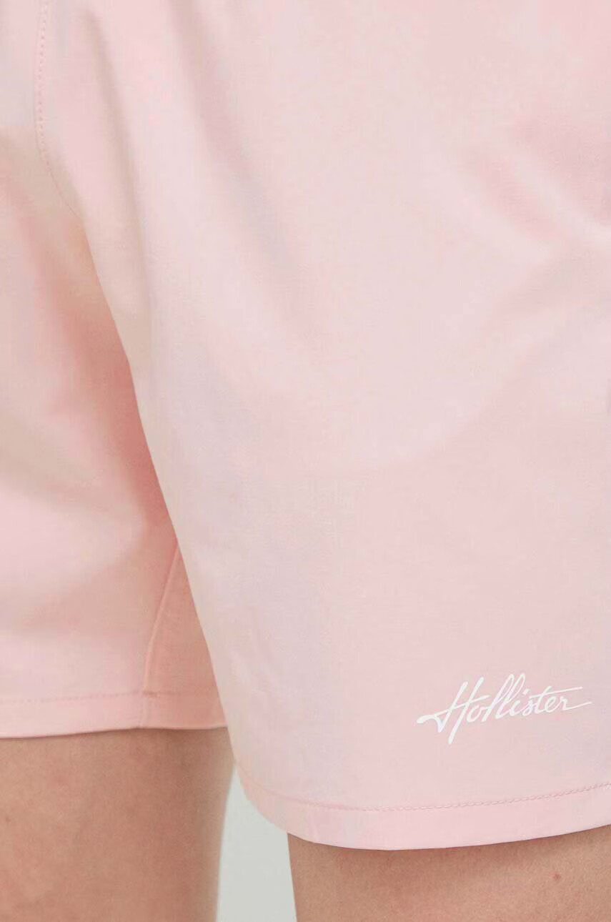Hollister Co. Плувни шорти в розово - Pepit.bg