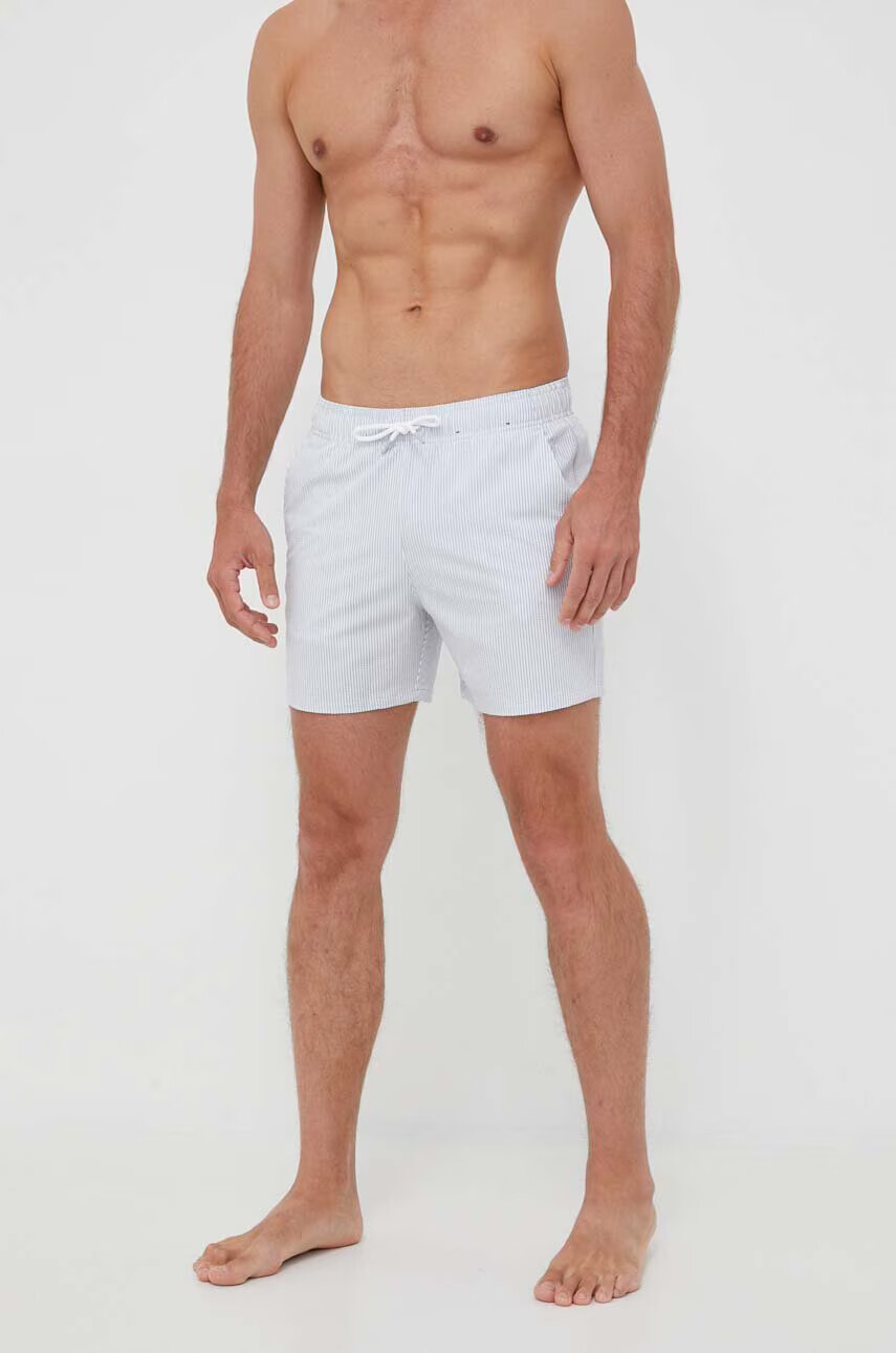Hollister Co. Плувни шорти в синьо - Pepit.bg