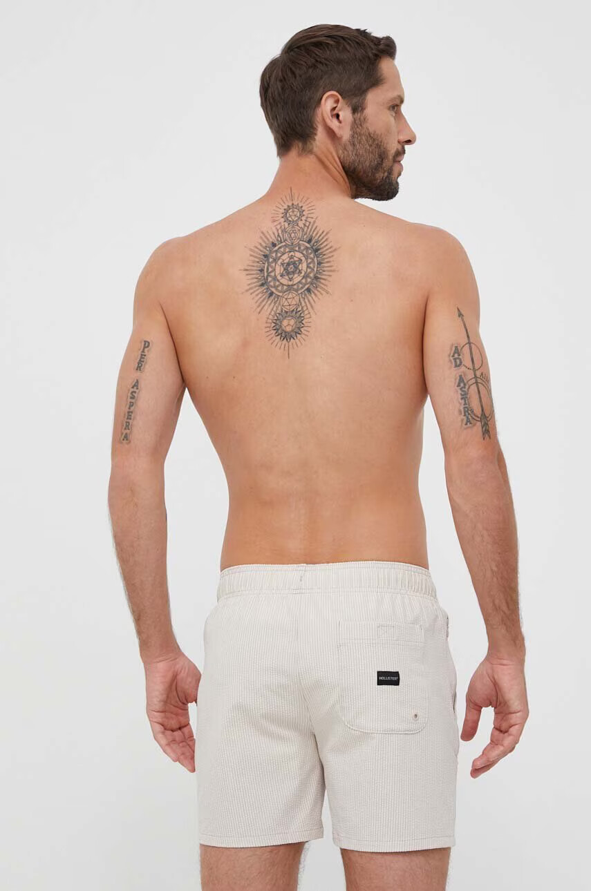 Hollister Co. Плувни шорти в бежово - Pepit.bg