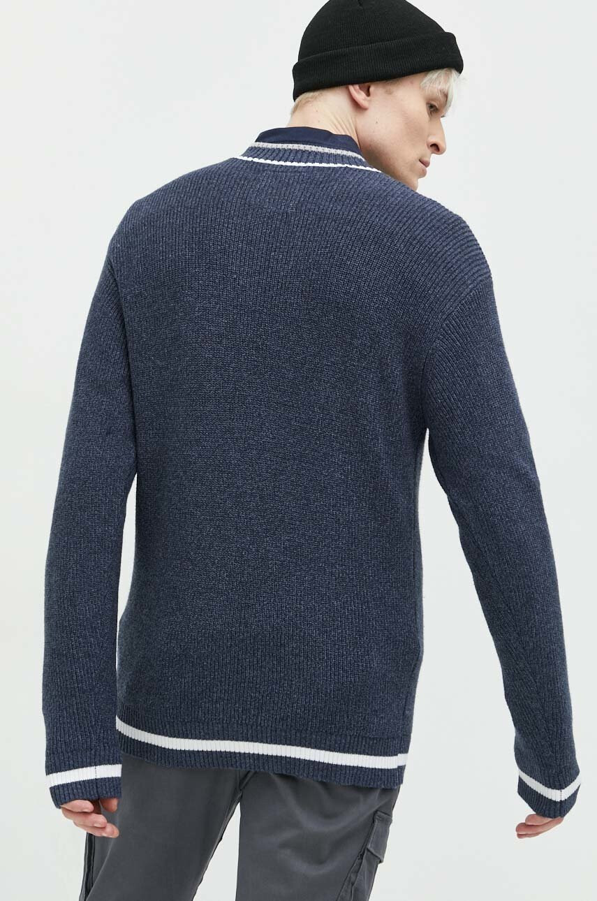 Hollister Co. Пуловер мъжки в тъмносиньо - Pepit.bg