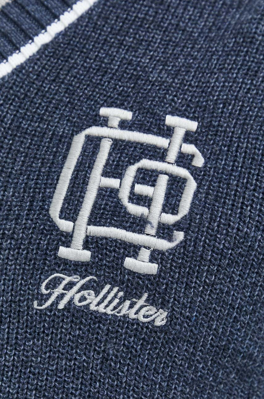 Hollister Co. Пуловер мъжки в тъмносиньо - Pepit.bg