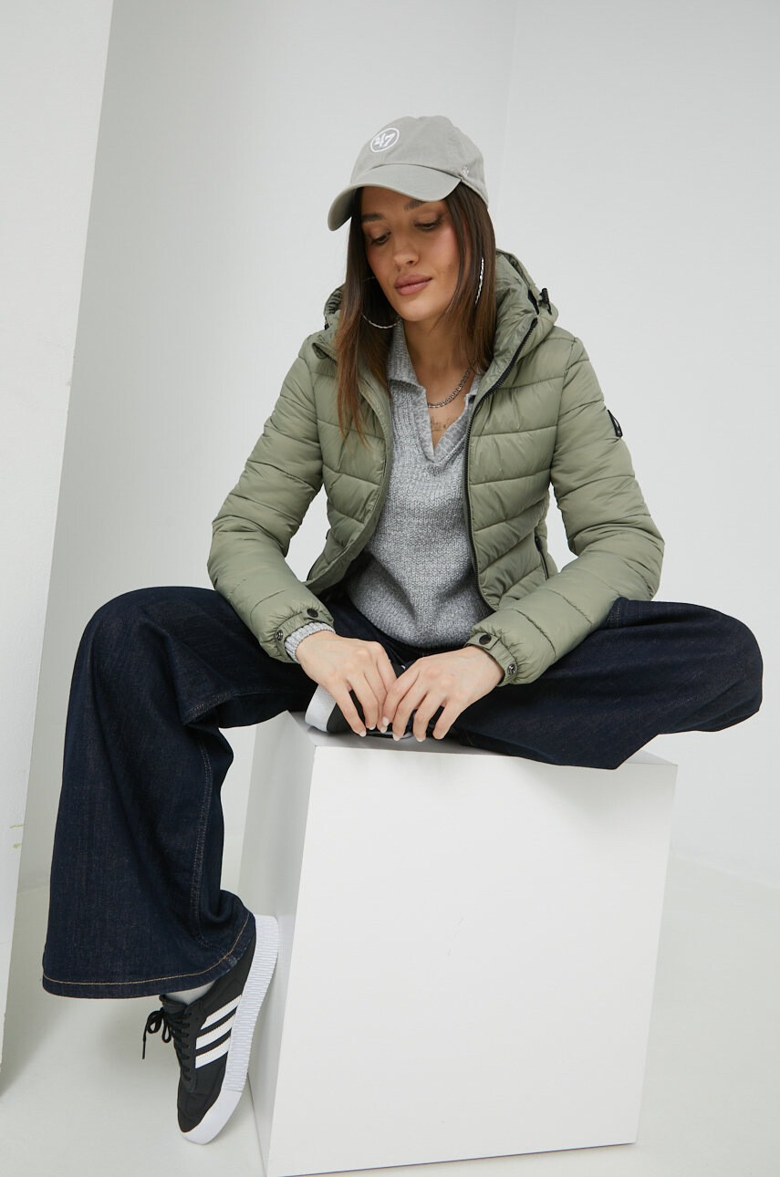 Hollister Co. Пуловер дамски в сиво - Pepit.bg