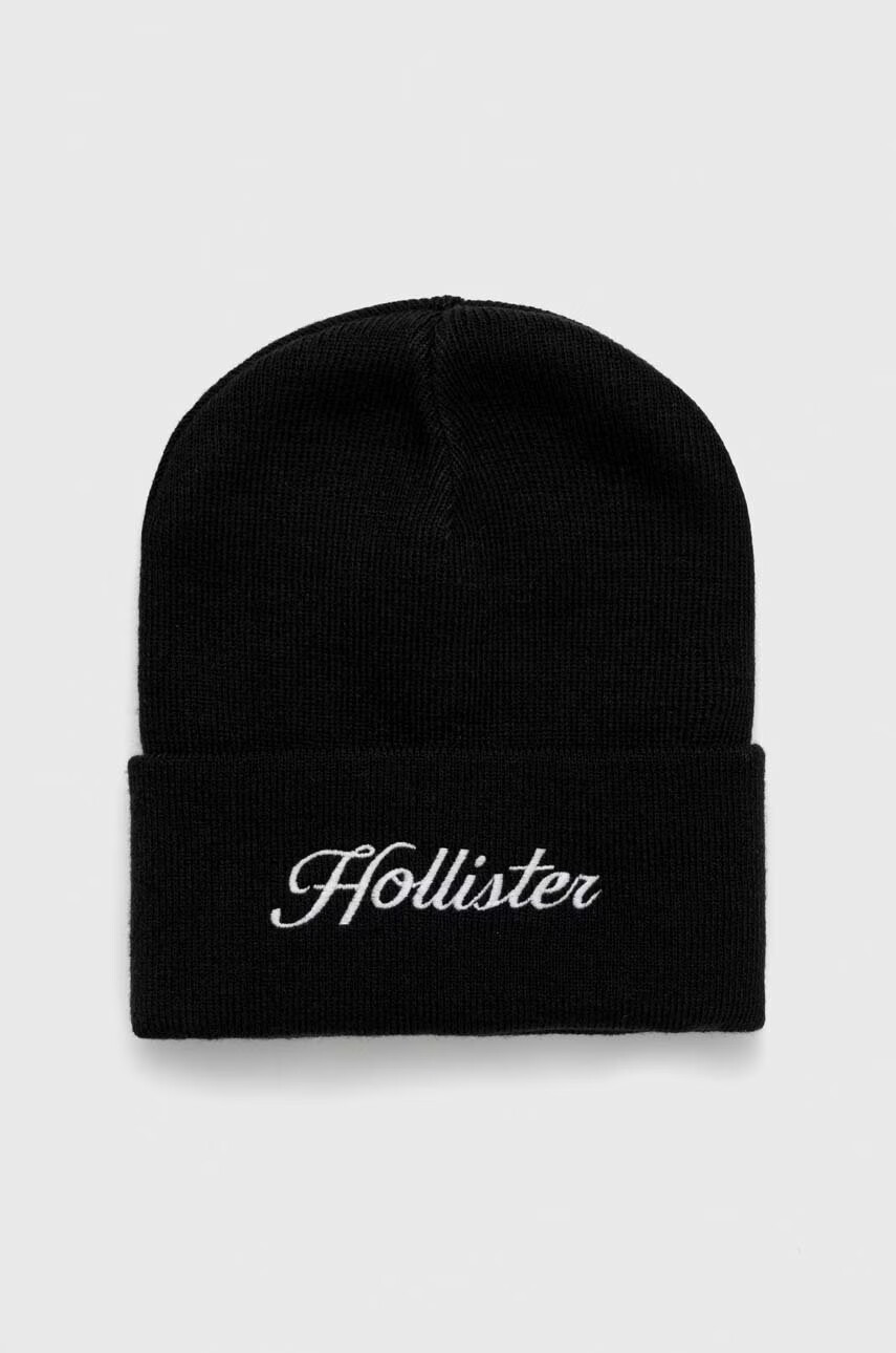 Hollister Co. Шапка и ръкавици в черно - Pepit.bg