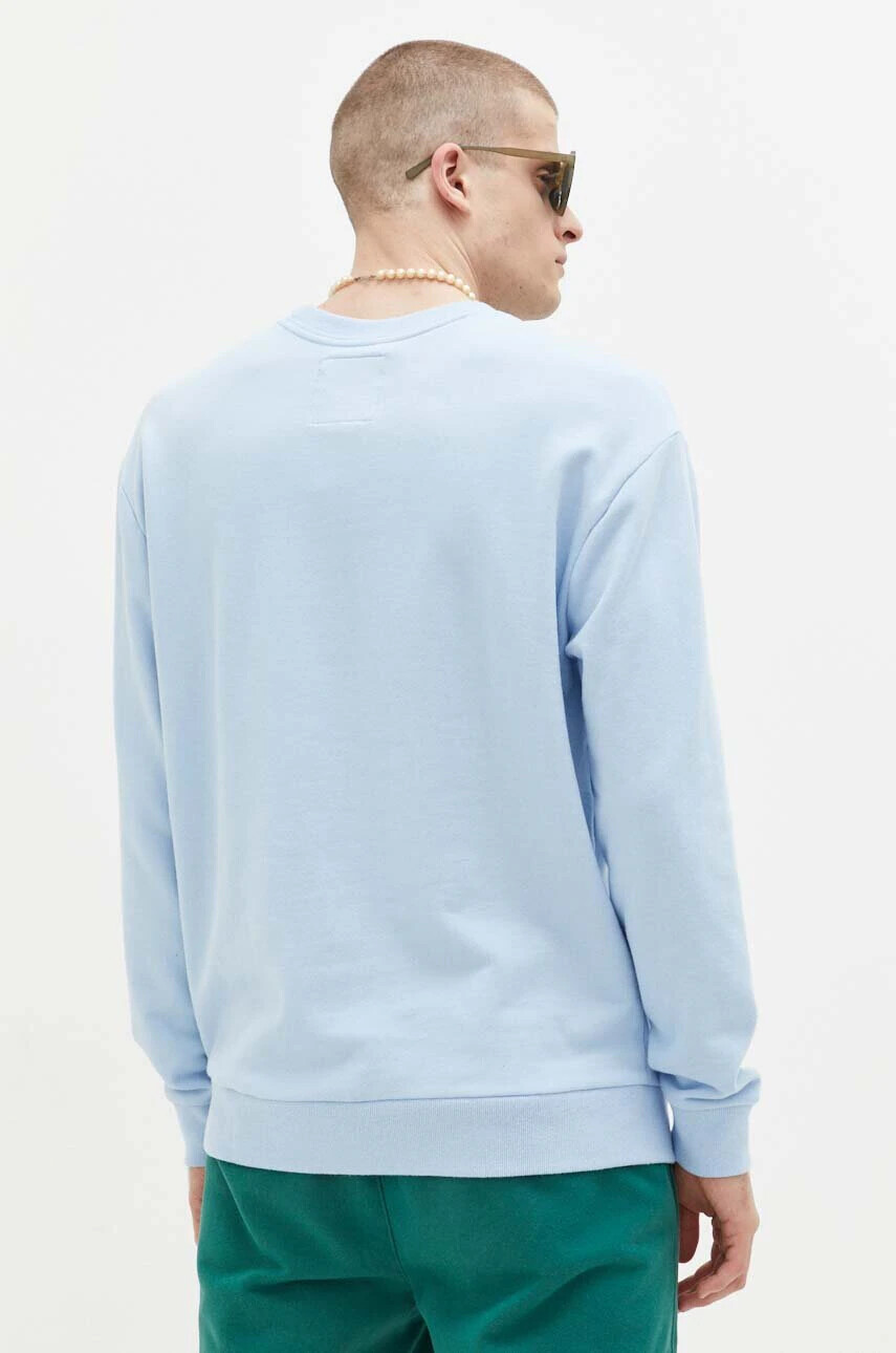 Hollister Co. Суичър в синьо с апликация - Pepit.bg