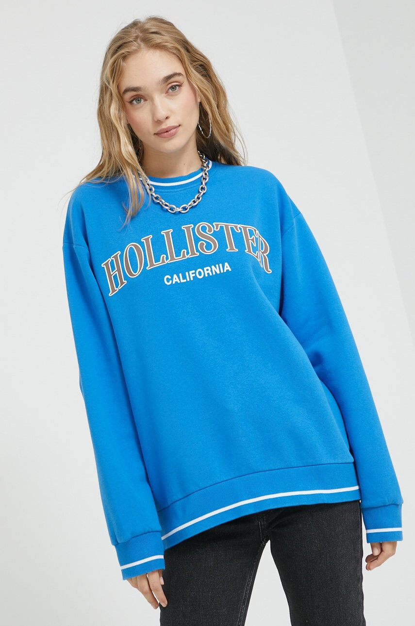 Hollister Co. Суичър с принт - Pepit.bg