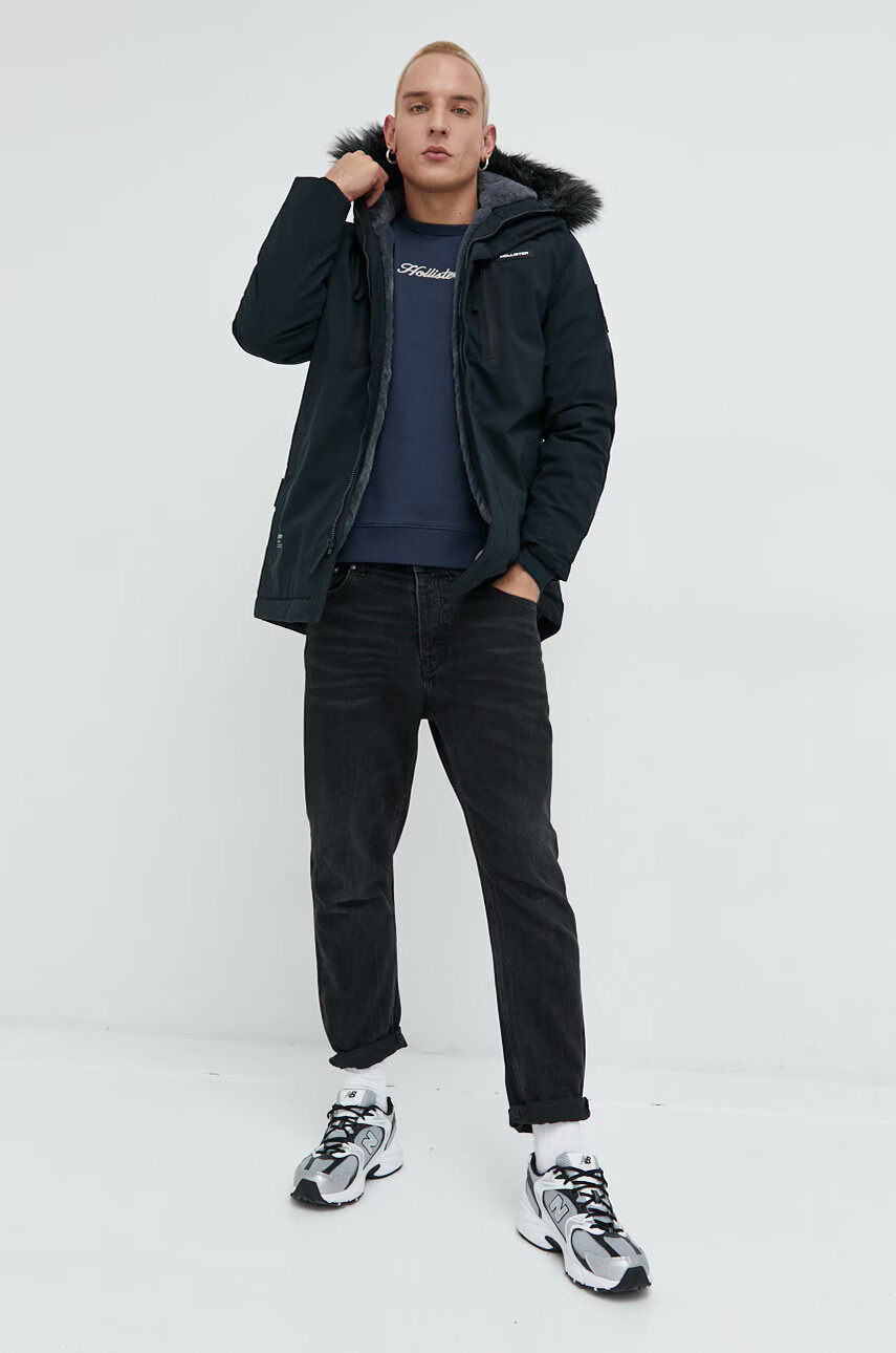 Hollister Co. Суичър с апликация - Pepit.bg
