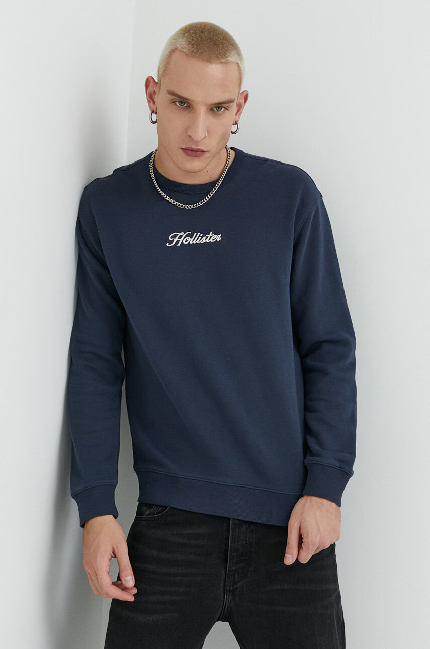 Hollister Co. Суичър с апликация - Pepit.bg