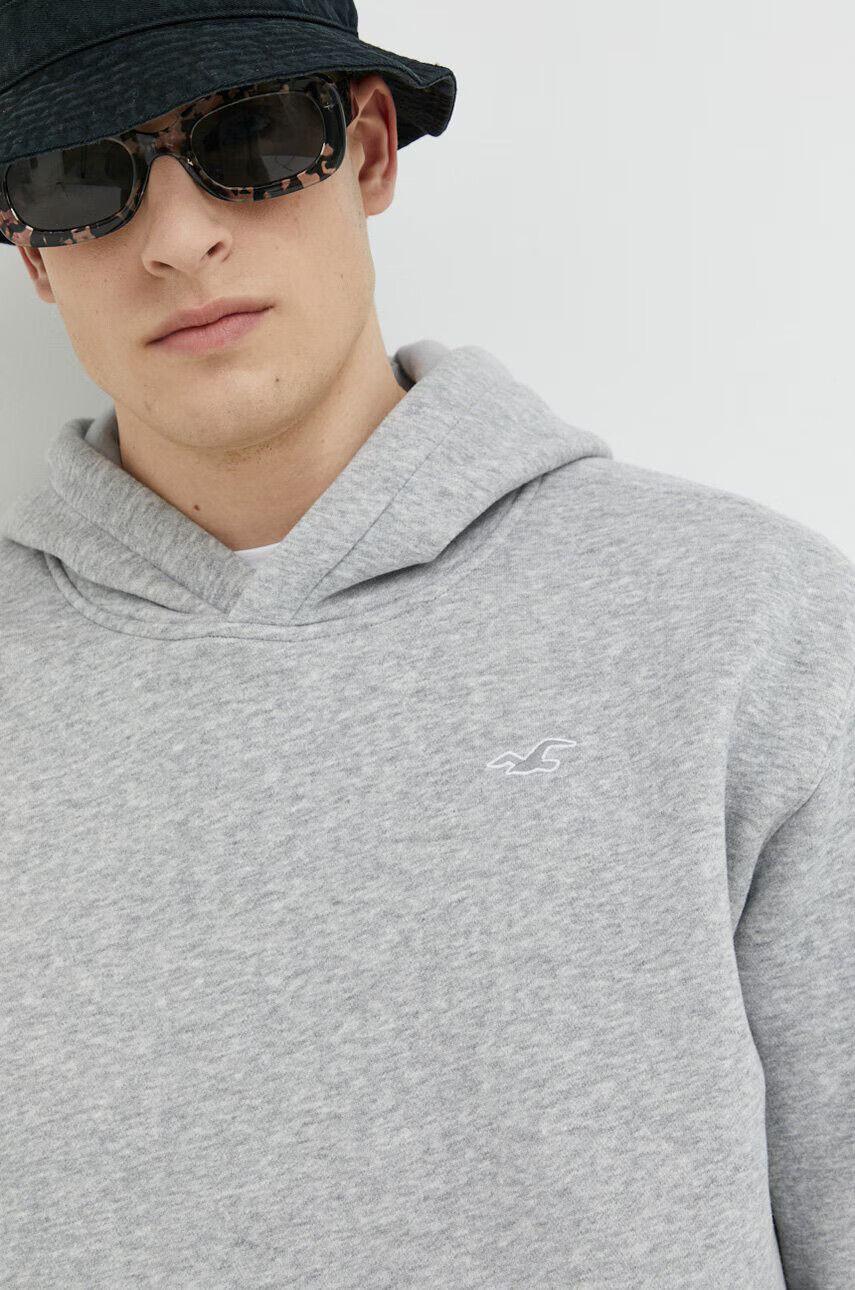 Hollister Co. Суичър в лилаво с апликация - Pepit.bg